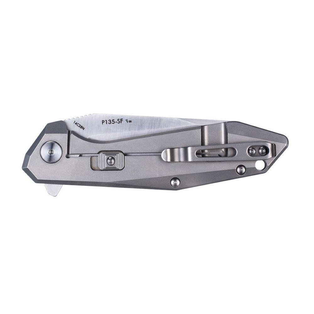 Ніж складаний туристичний Ruike P135-SF, (9.2 см) 14C28N / steel 420 сірий Київ - фото 4