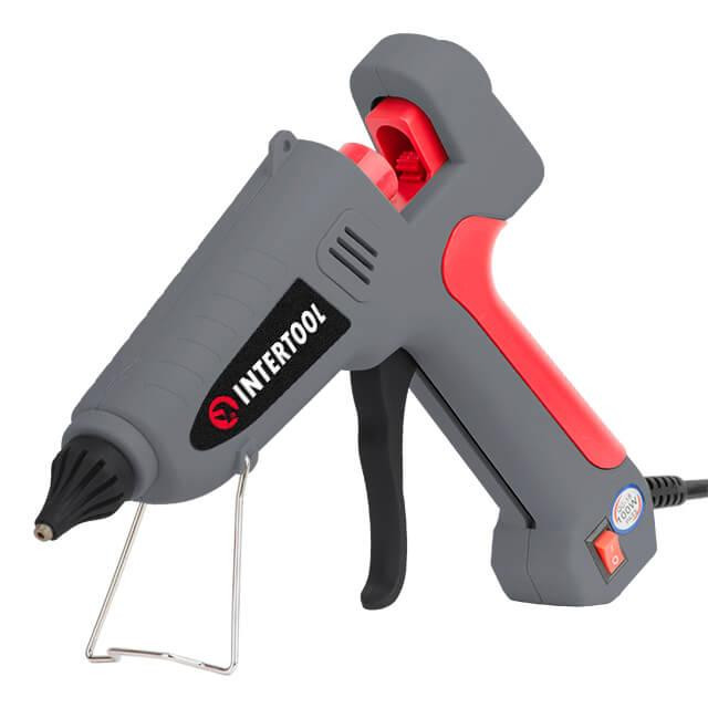 Пістолет клейовий 100(300) Вт, 215-230°C, під стрижні 10,8-11,5 мм, 13-30 г/хв INTERTOOL RT-1106 Київ - фото 6