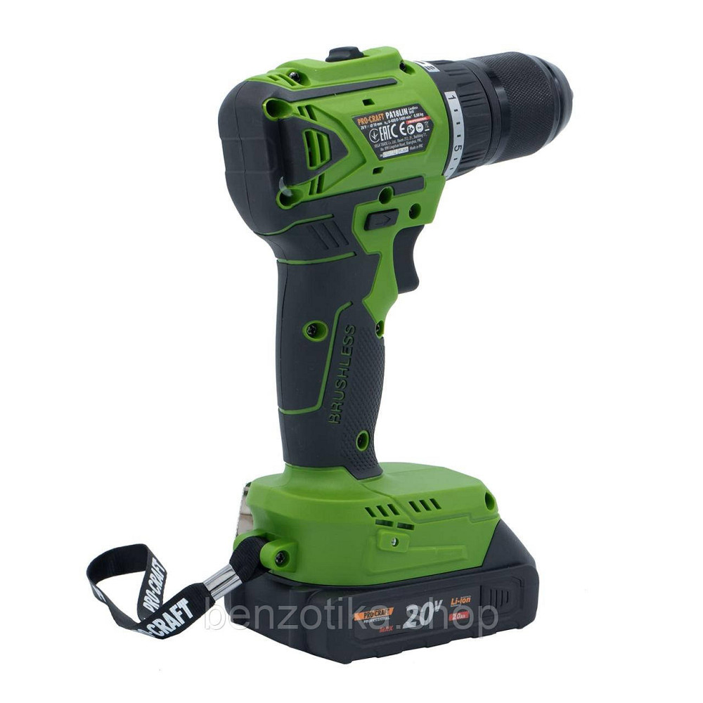 Шуруповерт Procraft PA18LiN (з 1 акб та зп) Киев - изображение 6