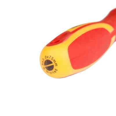 Отвертка Sigma диэлектрическая шлицевая SL3.0x75мм 1000В СrV (4008011) Винница