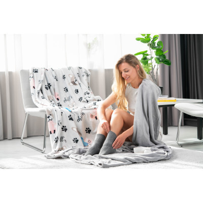 Плед Ardesto Flannel бульдоги 160х200 см (ART0112PB) Винница - изображение 3