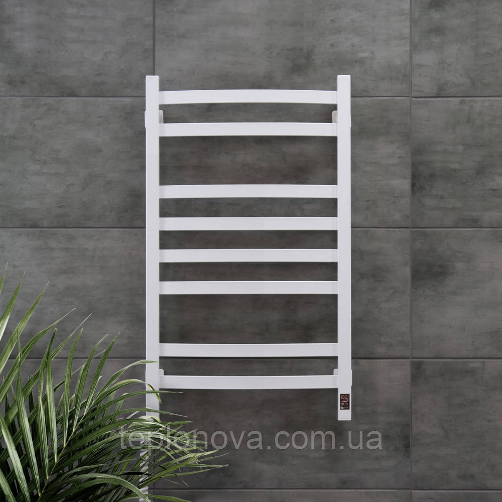 Сушарка для рушників електрична Navin Avalon 480х800 Sensor ліва, біла Чернівці - фото 5