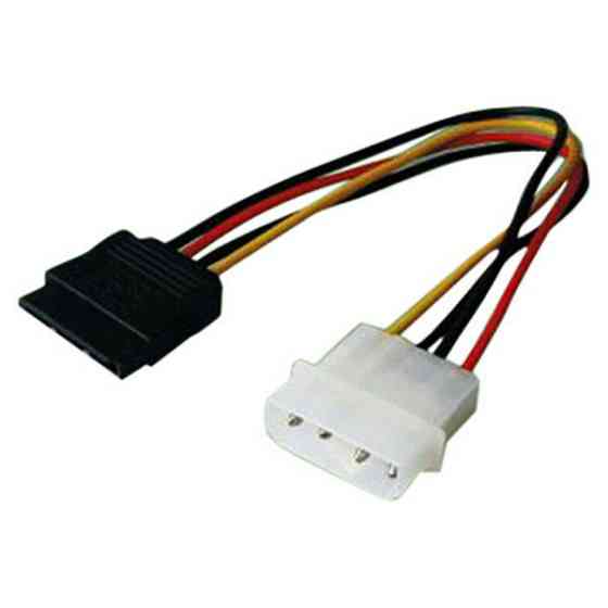 Кабель для відеокарт (SATA - PCI-E (Molex)), 15см Полтава