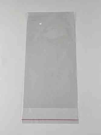 Пакет с отверстием для выхода воздуха прозрачный полипропиленовый + скотч  15*30+4\25мк +скотч (1000 шт) Харьков