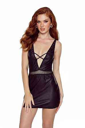Сорочка Passion KRISTEEN CHEMISE black XXL/XXXL Sex Aura Киев