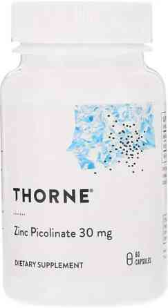 Цинк піколінат Thorne Zinc Picolinate 30 мг 60 капс Київ
