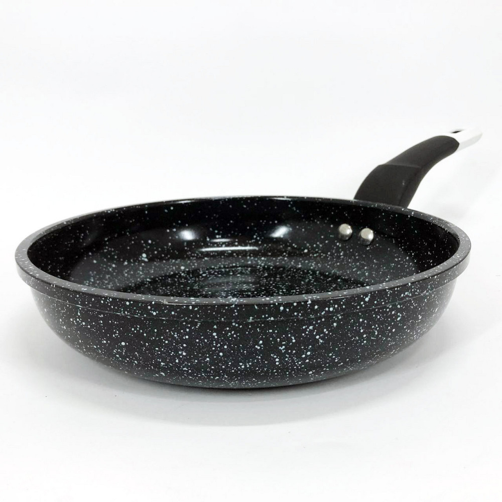 Сковорода з антипригарним покриттям внутрішньої поверхні, Сковорода для готування на індукційній плиті AV-86 Львів - фото 9