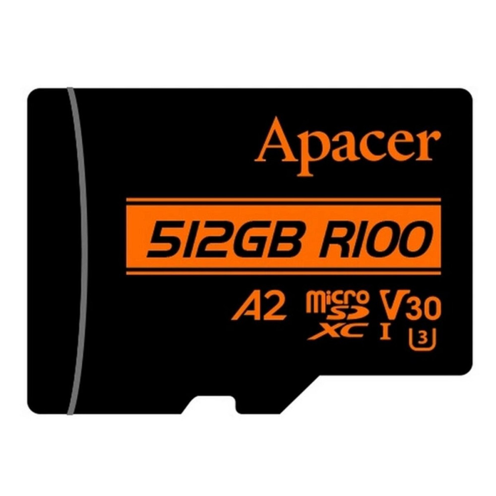 microSDXC (UHS-1 U3) Apacer A2 512Gb class 10 V30 (R100MB/s, W80MB/s) (adapter SD) Київ - фото 2