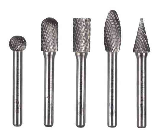 Набір твердосплавних борфрез TC 6 X 12.7MM 5 предметів MILWAUKEE 4932493576, пластиковий кейс Одеса
