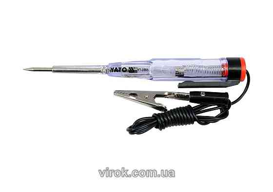 Індикатор напруги YATO контрольний автомобільний 6-24 V [25/250] Одеса