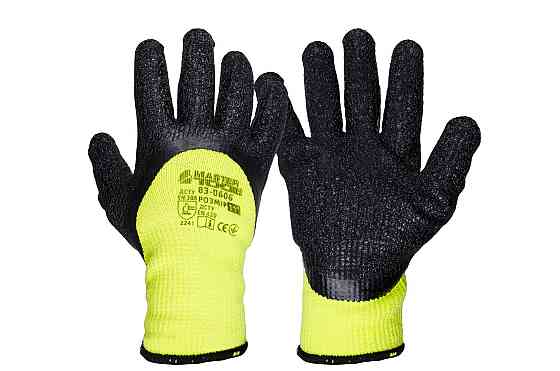 MASTERTOOL Рукавички акрилові утеплені MASTERTOOL зі зморшкуватим латексним покриттям ¾ 11" під Коломия