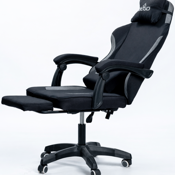 Кресло геймерское DIEGO Soft Black Киев