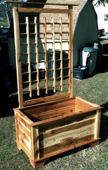 Кашпо зі шпалерою "Джая" мускат Миколаїв - фото 1