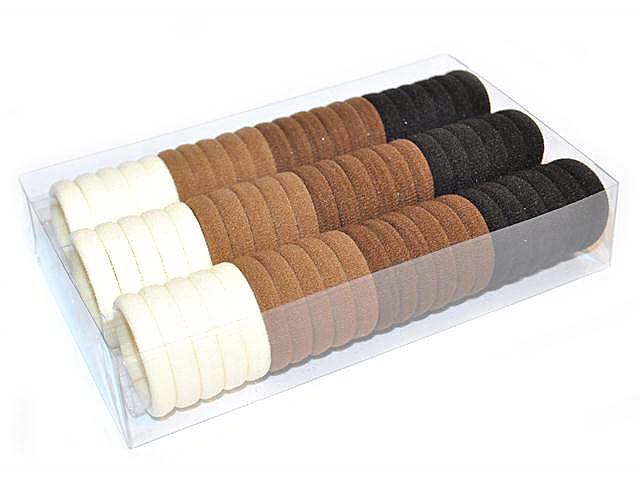 Резинки из микрофибры для волос упаковка 66 шт Киев - изображение 1