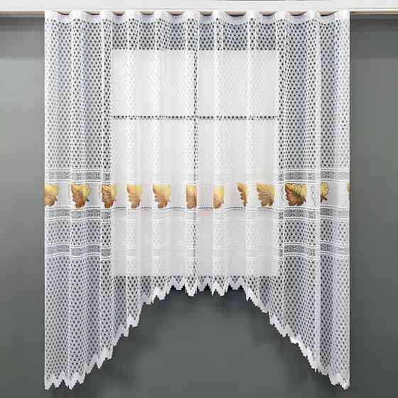 Кухонная арка VR-Textil № 000к жаккард белый 300х185 см (51-255) Киев