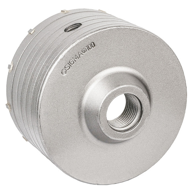 Коронка по бетону Ø100×70мм 12 зубцов (тубус) SIGMA (1513151) Киев - изображение 3