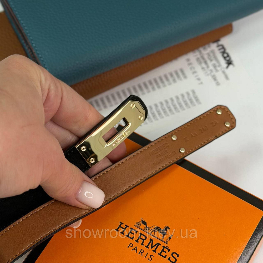 Черный замшевый женский брендовый ремень (280-1) Киев - изображение 5