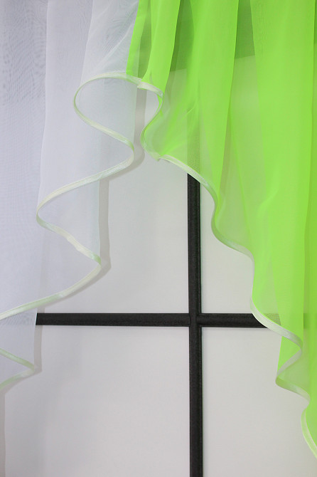 Кухонный комплект VR-Textil № 00к неоново-салатовый с белым 150х170 см (59-893) Киев - изображение 5