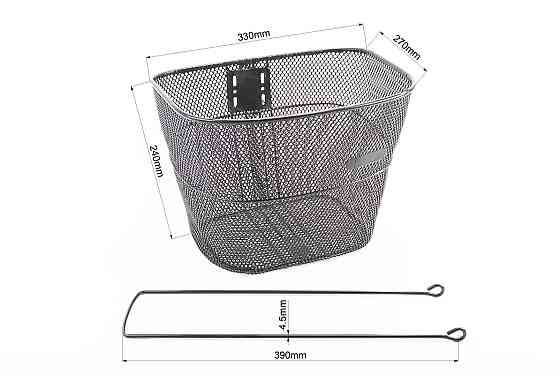 Кошик багажний передній 28", чорний TH-152 (можливі подряпини, сколи, дефекти фарбування) Київ