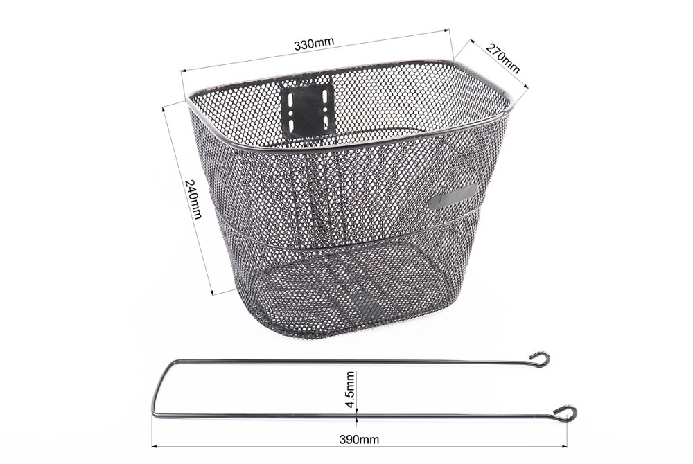 Кошик багажний передній 28", чорний TH-152 (можливі подряпини, сколи, дефекти фарбування) Київ - фото 2