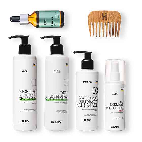 Набір комплексного догляду за сухим типом волосся Perfect Hair Aloe Hillary Київ