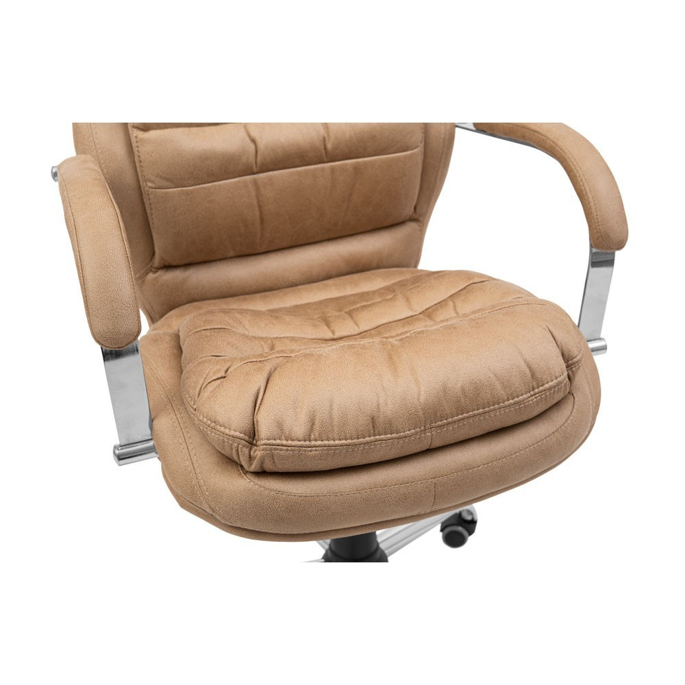 Офисное кресло руководителя Richman Valencia Ameli Хром M3 Multiblock Бежевый Киев - изображение 6