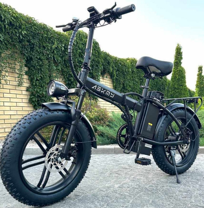 Складний електрофетбайк 1000W 26/21/18Ah Запас ходу 75 км‼️ Київ - фото 7
