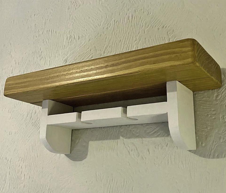 Полиця для келихів "Ламарк 2" мускат-зефір Миколаїв - фото 1