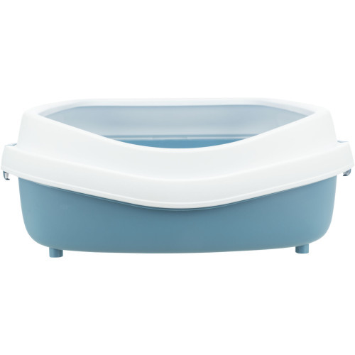 Туалет Trixie Примо XXL с бортиками 56 х 25 х 71 см сине-белый Киев - изображение 4