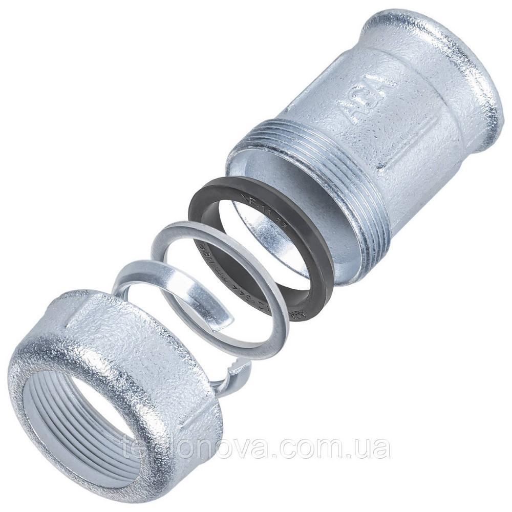 З'єднання пряме затискне з внутрішньою різзю DN40 (47,7-51,7 мм) х 1 1/2| IK AGAflex Чернівці - фото 2