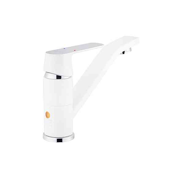 Змішувач для раковини Kroner KRP Armada - W011 білий/хром Київ