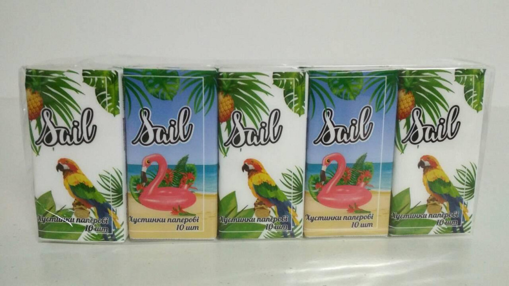 Паперовий носовичок (Тропік) Одеса (10 шт) Харків - фото 1