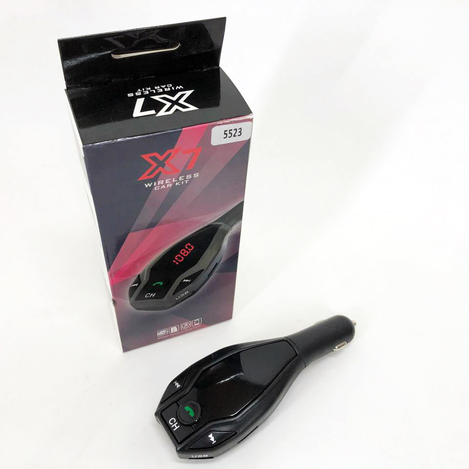 FM-трансмиттер с Bluetooth для автомобильной аудиосистемы, Трансмиттер для музыки в машину VL-19 Львов - изображение 1