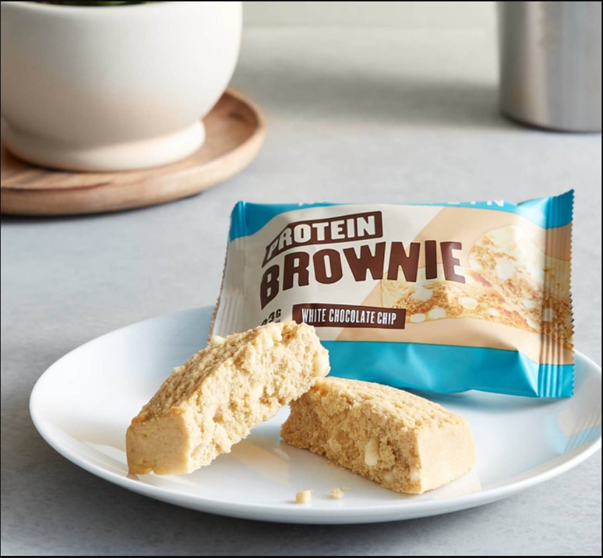 Протеиновое печенье  MYPROTEIN Protein Brownie - 12x75g White Chocolate Киев - изображение 2