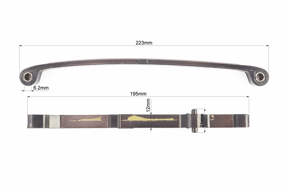 Напрямні ланцюга ГРМ СВ125-150cc, тип 2 Київ - фото 2