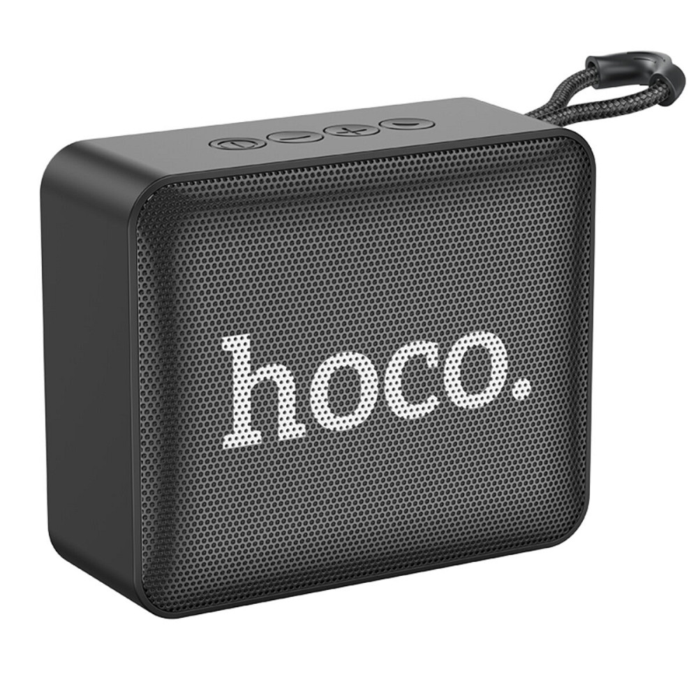 Портативна колонка HOCO BS51 Gold brick sports BT speaker Black Киев - изображение 1