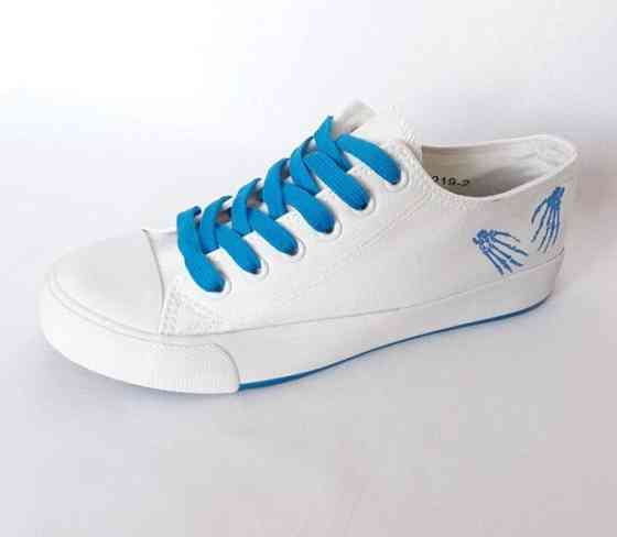 Кеды Белые Мокасины Жеские Кроссовки (размеры: 37,38,39) Днепр