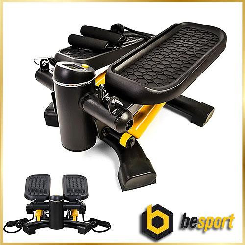 Степер для дому мінітренажер для ніг і сідниць кардіо фітнес тренування схуднення Besport 2в1 BS-9003 Twist DUO Київ - фото 11