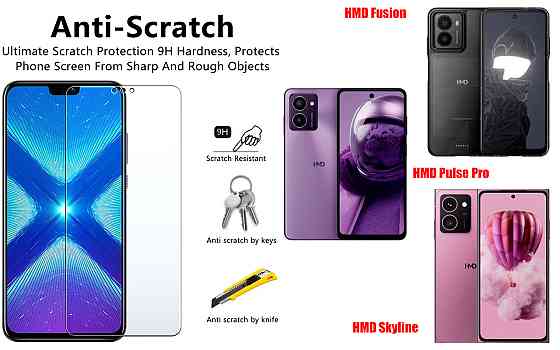 Защитное стекло NeoGlass для HMD Fusion, Pulse Pro, Skyline – ультрапрозрачное и устойчивое Киев