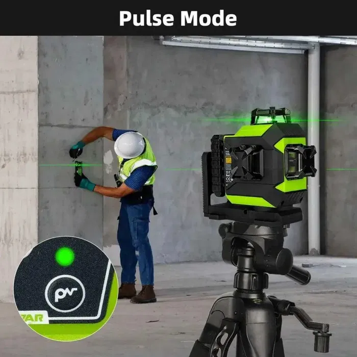 Лазерный уровень нивелир Huepar 703CG 3D Premium 6600мАh Зеленый луч Винница - изображение 8