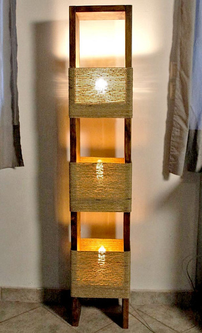 Світильник підлоговий "Тексара" капучино Миколаїв - фото 1