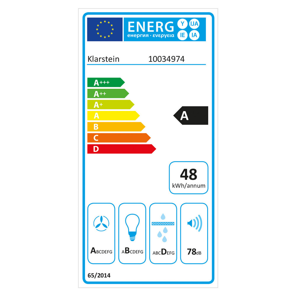 Острівна витяжка Valeria 90 см 6503/год touch EEC A LED скло неіржавка сталь білий (Німеччина, читати Рівне - фото 10
