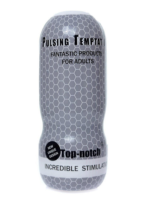 Мастурбатор - Pulsing Temptation Grey Masturbator Cup Sex Aura Київ - фото 1