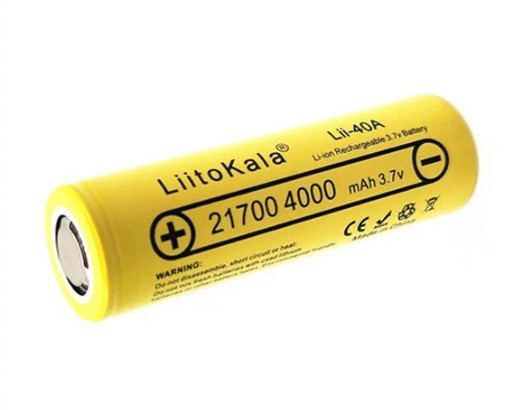 Аккумулятор Liitokala 21700 Lii-40A 3.7V 4000mAh в кейсе Оригинал Киев - изображение 1