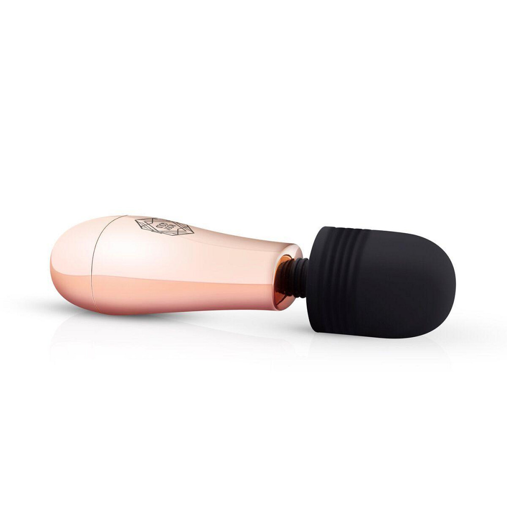 Мінівібромасажер Rosy Gold — Nouveau Mini Massager Sex Aura Київ - фото 3