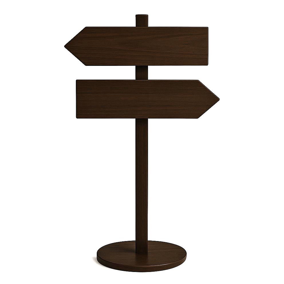 Напольная стрелка-указатель 