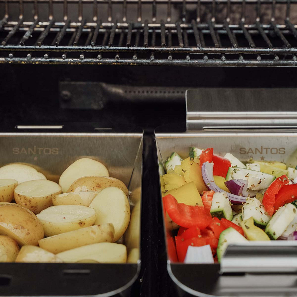 Набір вок-кошиків для гриля SANTOS, нержавіюча сталь 237253 Код: 011608 Рівне - фото 9