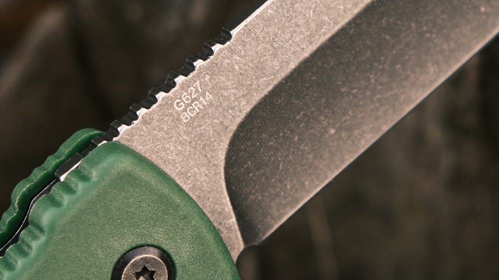 Ніж складаний Ganzo G627-GR зелений Киев - изображение 9