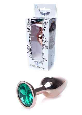 Анальная пробка -Jewellery Red Gold PLUGGreen Sex Aura Киев