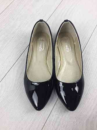 Kentro Балетки жіночі KENTO 1610 чорні (весна-осінь, шкіра лакована) (3440) Коломия